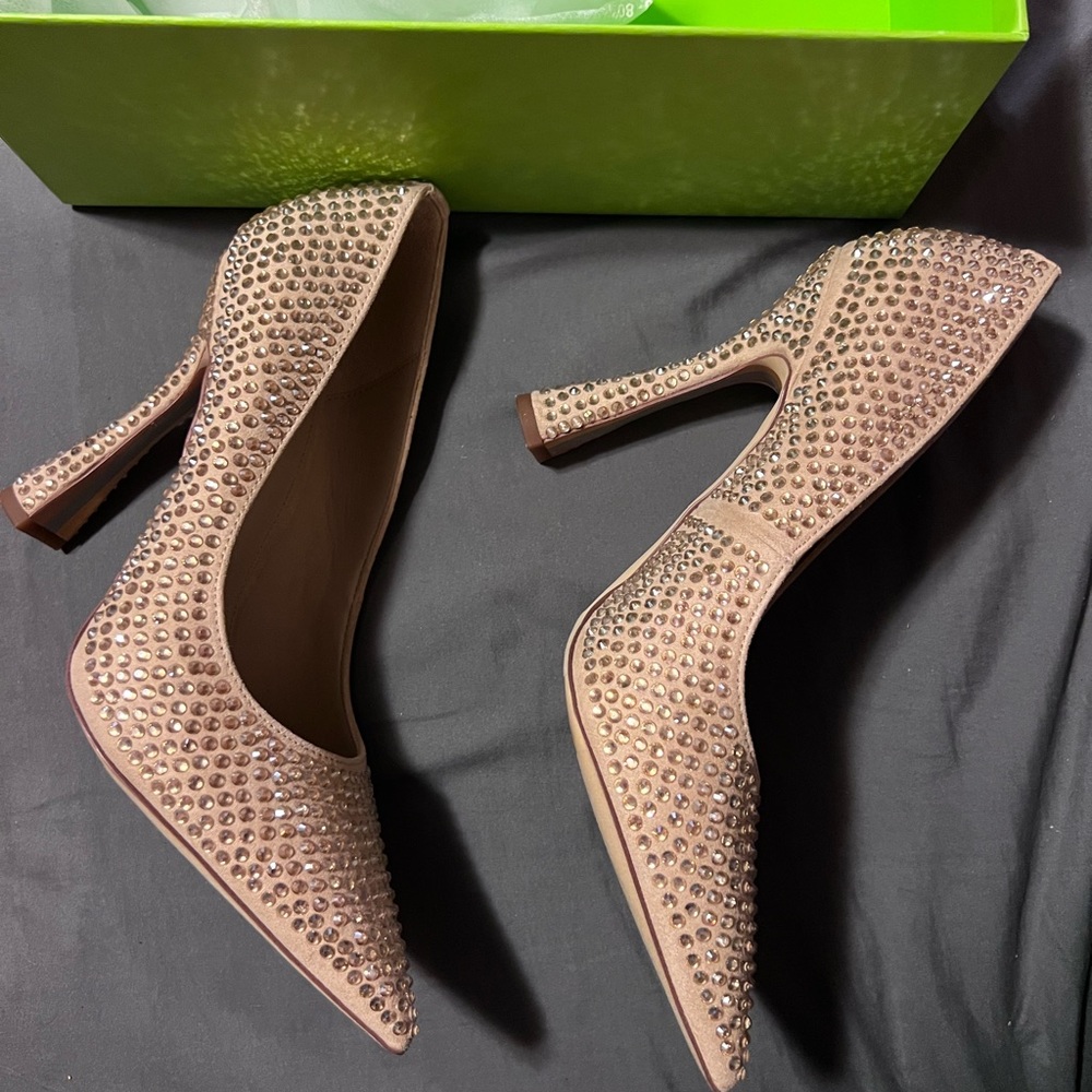 Sam Edelman Rhinestone Heels 7 M